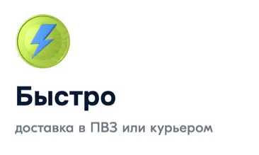 Быстро доставка в ПВЗ или курьером