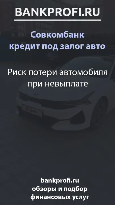 Риск потери автомобиля при невыплате
