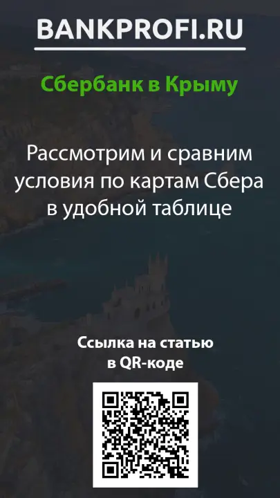 Рассмотрим и сравним условия по картам Сбера в удобной таблице