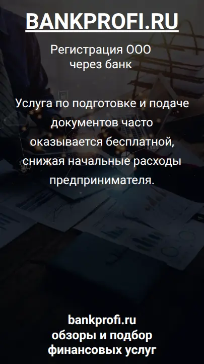 Услуга по подготовке и подаче документов часто оказывается бесплатной, снижая начальные расходы предпринимателя.