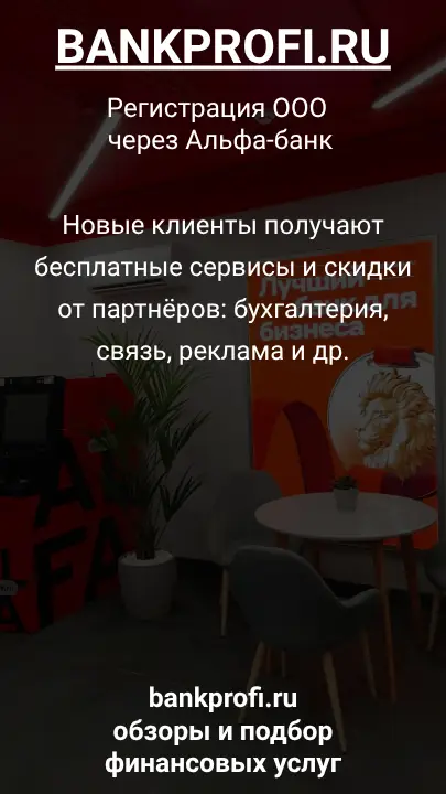 Новые клиенты получают бесплатные сервисы и скидки от партнёров: бухгалтерия, связь, реклама и др.