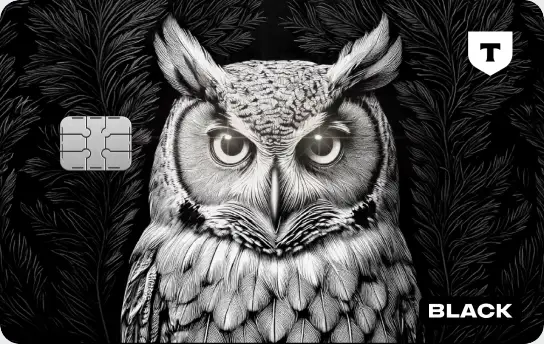 Карта с совой, Тинькофф