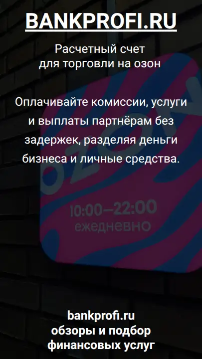 Оплачивайте комиссии, услуги и выплаты партнёрам без задержек, разделяя деньги бизнеса и личные средства.