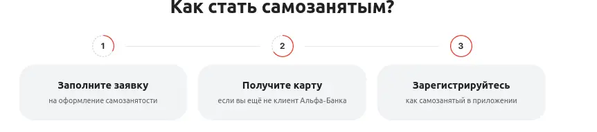 Следуйте шагам по оформлению самозанятости