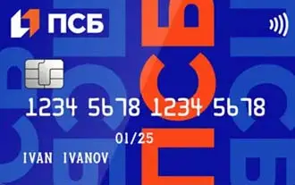 Дизайн ПСБ кредитная карта