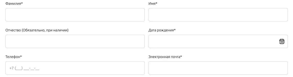 Что нужно для оформления карты