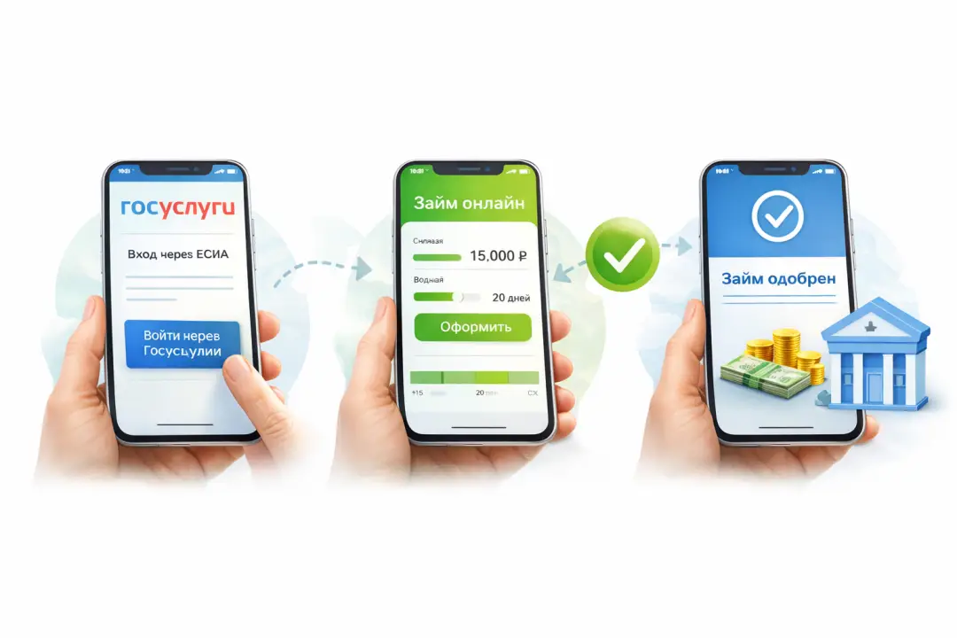 Займ Госуслуги
