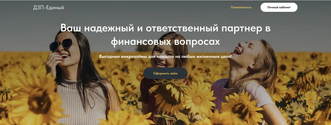 Официальный сайт https://dzp-edinyi.ru/