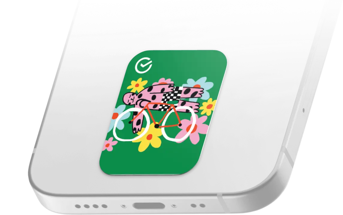 Детский стикер Сбер