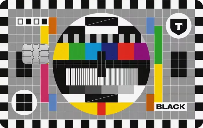 Дизайн Тинькофф блэк, телевизор профилактика