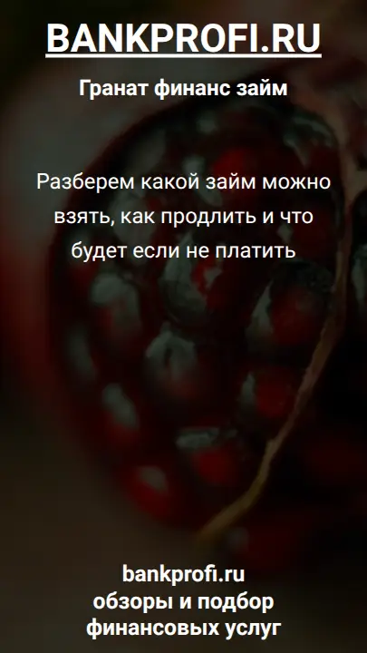Разберем какой займ можно взять, как продлить и что будет если не платить
