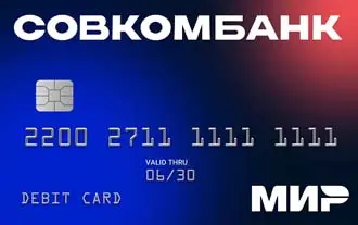 Дизайн Совкомбанк карта с кэшбэком на всё