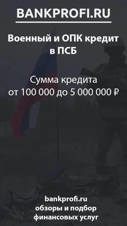Сумма кредита от 100 000 до 5 000 000 ₽
