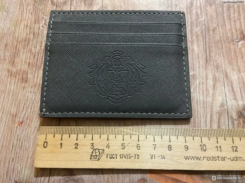 Картхолдер и линейка, фото