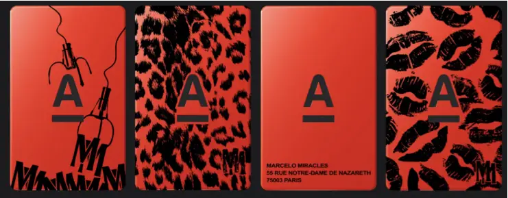 Альфа карта с гравировкой