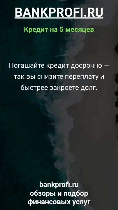 Погашайте кредит досрочно — так вы снизите переплату и быстрее закроете долг. Погашайте кредит досрочно — так вы снизите переплату и быстрее закроете долг.