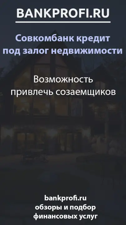 Возможность привлечь созаемщиков