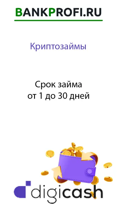 Срок займа от 1 до 30 дней
