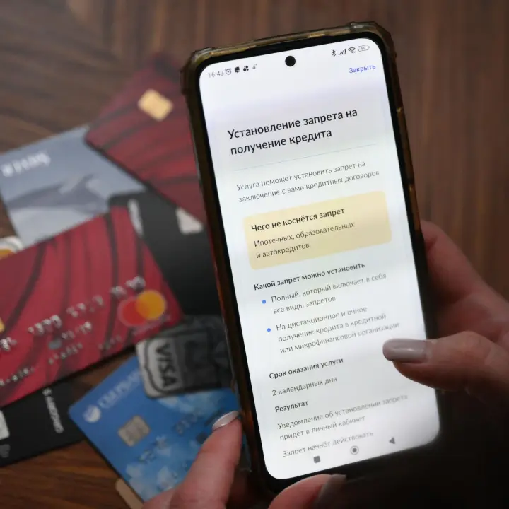 Самозапрет на кредиты и займы через Госуслуги