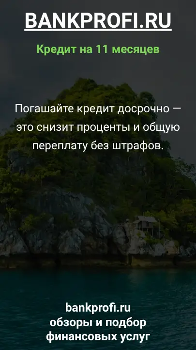 Погашайте кредит досрочно — это снизит проценты и общую переплату без штрафов.