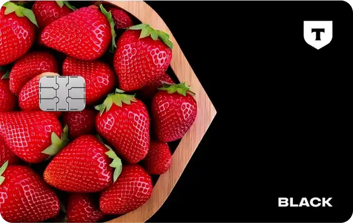 Карта я дизайном и ароматом клубники, Т Банк