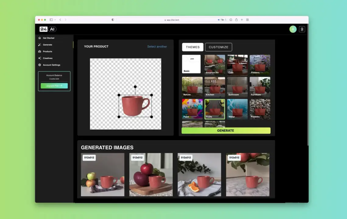 Интерфейс нейросети