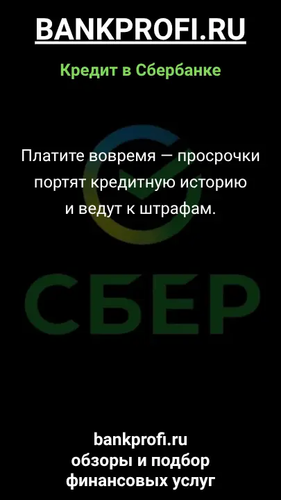 Платите вовремя — просрочки портят кредитную историю и ведут к штрафам. Платите вовремя — просрочки портят кредитную историю и ведут к штрафам.