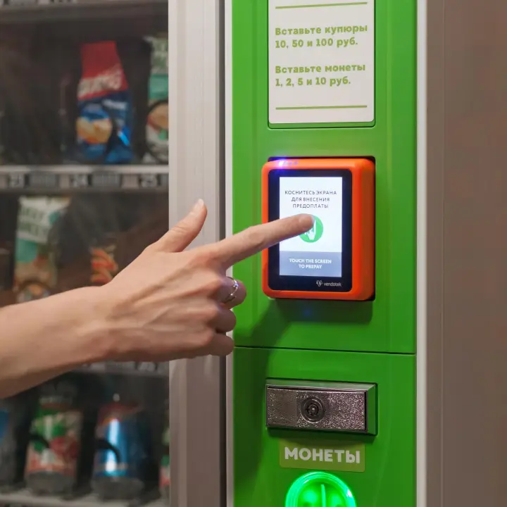 Терминал оплаты в вендинге