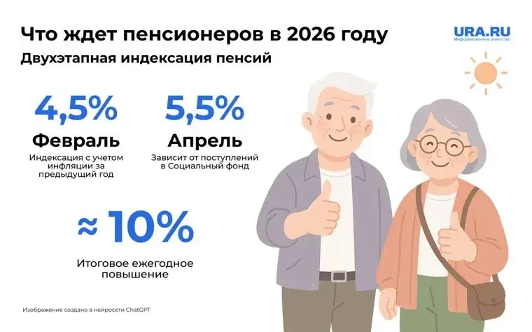 Индексация пенсий 2026