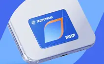 Дизайн Стикер Газпромбанк