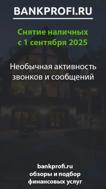 Необычная активность звонков и сообщений