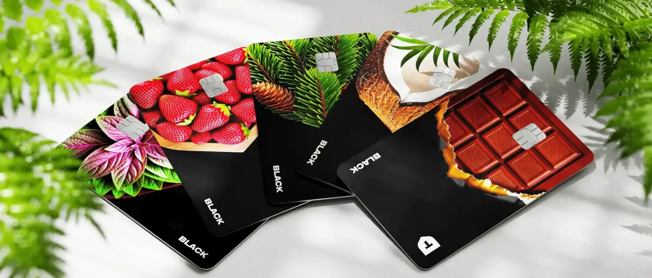 Ароматные карты Блэк Тинькофф