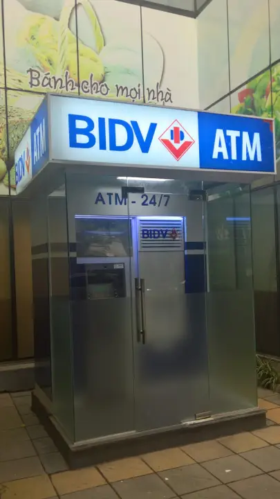 Банкомат BIDV во Вьетнаме, фото, как выглядит