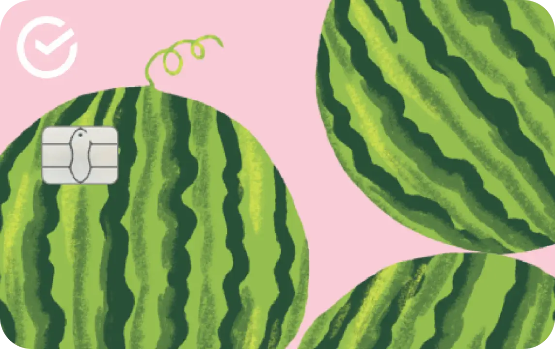 Дизайн карты Сбера, вариант 1