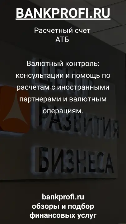 Валютный контроль: консультации и помощь по расчетам с иностранными партнерами и валютным операциям.