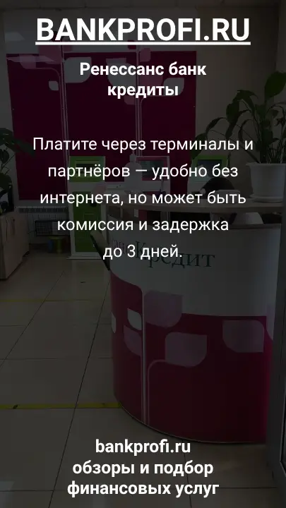 Платите через терминалы и партнёров — удобно без интернета, но может быть комиссия и задержка до 3 дней.