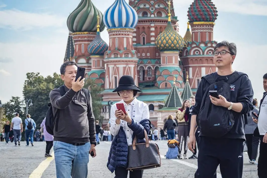 Туристы из Китая