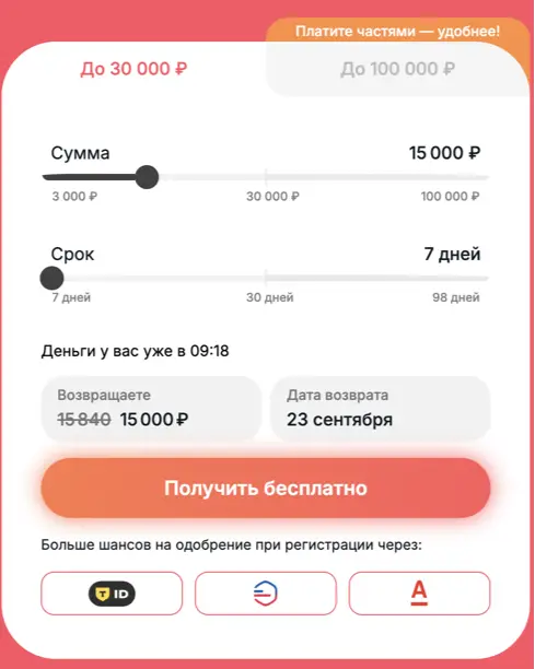 Как получить займ в Юкки