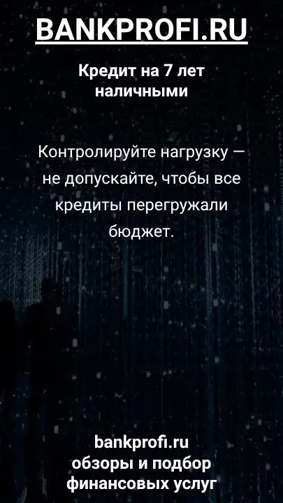 Контролируйте нагрузку — не допускайте, чтобы все кредиты перегружали бюджет. Контролируйте нагрузку — не допускайте, чтобы все кредиты перегружали бюджет.