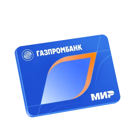Мини карта Газпромбанк