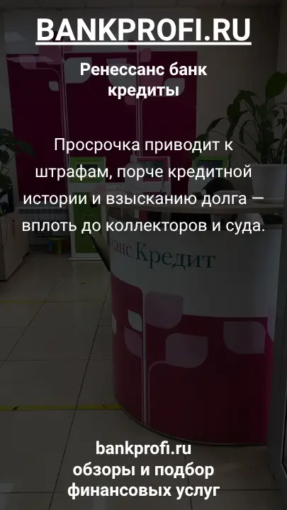 Просрочка приводит к штрафам, порче кредитной истории и взысканию долга — вплоть до коллекторов и суда.