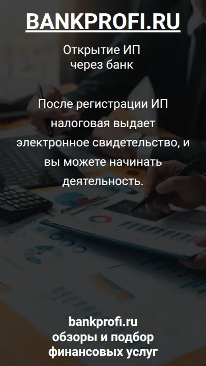 После регистрации ИП налоговая выдает электронное свидетельство, и вы можете начинать деятельность.