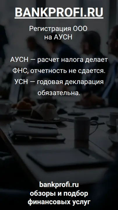АУСН — расчет налога делает ФНС, отчетность не сдается. УСН — годовая декларация обязательна.