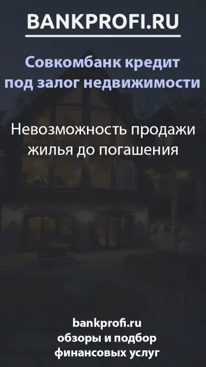 Невозможность продажи жилья до погашения