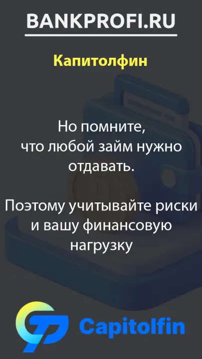 Но помните, что любой займ нужно отдавать. Поэтому учитывайте риски и вашу финансовую нагрузку Но помните, что любой займ нужно отдавать. Поэтому учитывайте риски и вашу финансовую нагрузку
