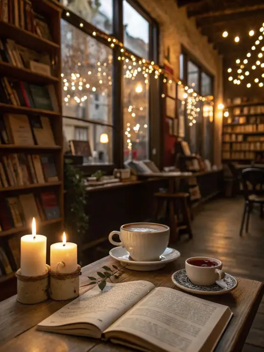 Книга и вкусный кофе это выгодно