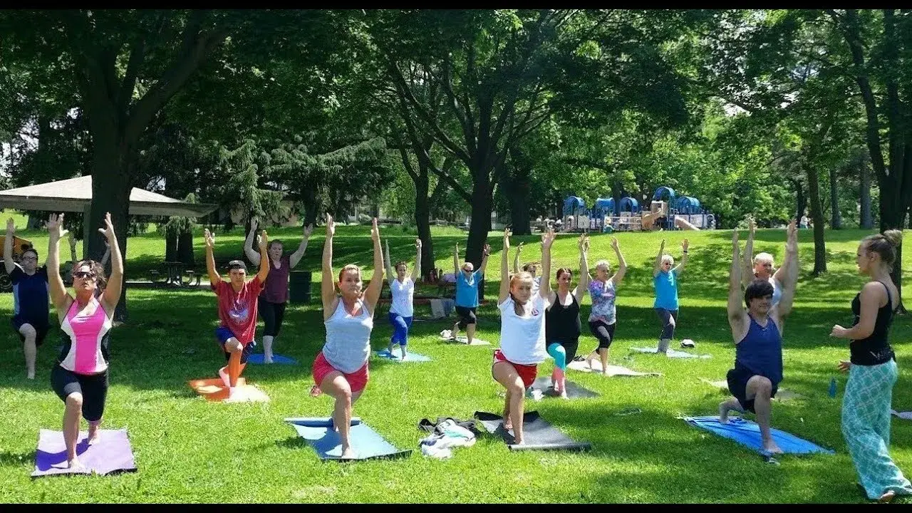 Фитнес в парке